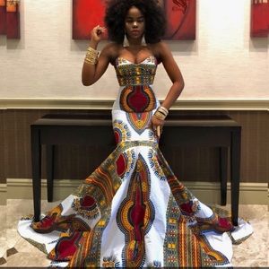 African Prom Dress